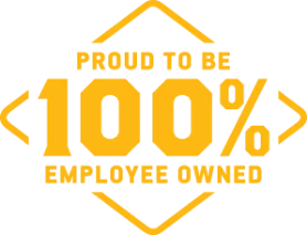 Proud to be 100% employee owned