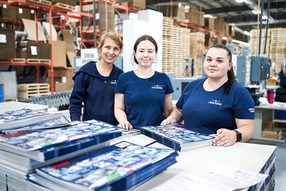 three employees